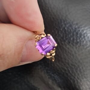 10k gold amethyst